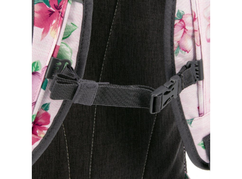 ARS UNA Studentský batoh Flowers AU-14