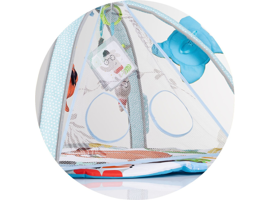 CHIPOLINO Hrací deka se světly a zvuky Jungle