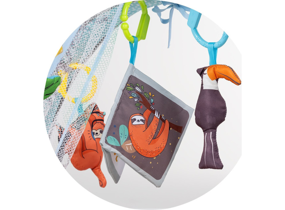 CHIPOLINO Hrací deka se světly a zvuky Jungle