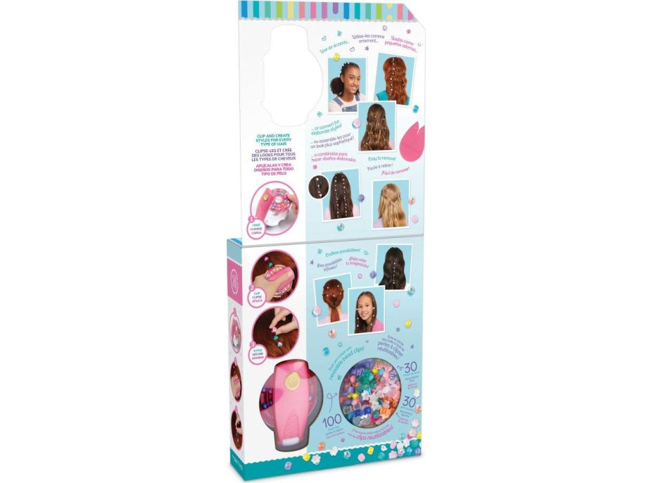 MAKE IT REAL Korálky do vlasů s aplikátorem