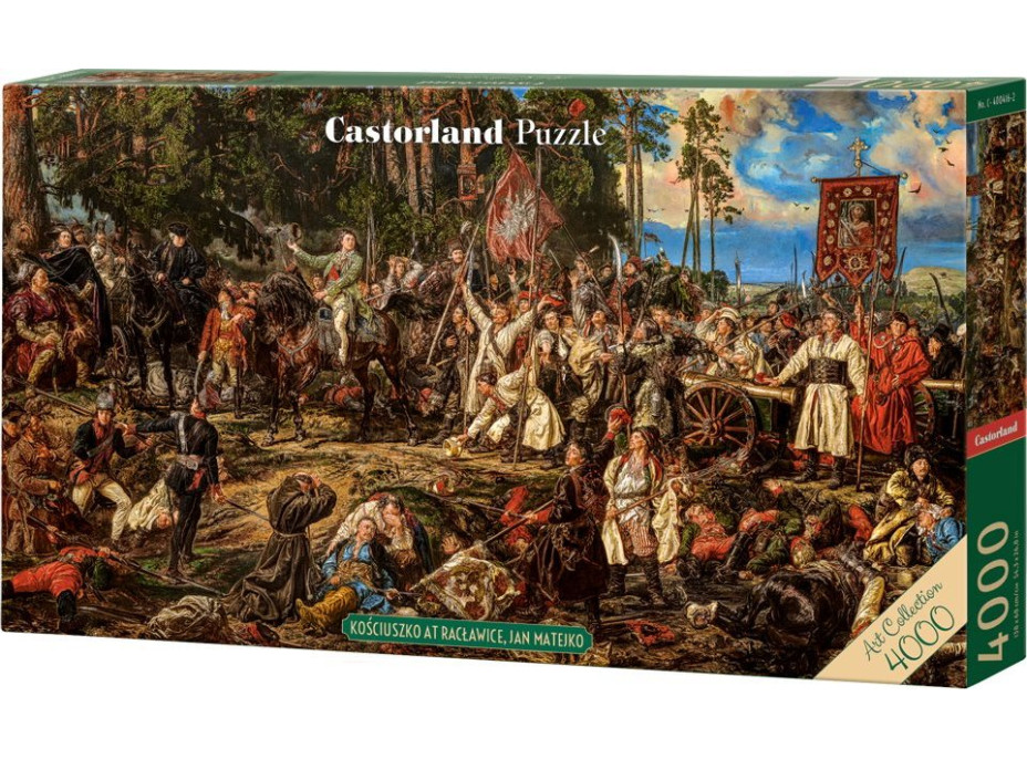 CASTORLAND Puzzle Art Collection: Kościuszkovo povstání 4000 dílků