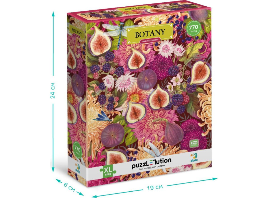 DODO Puzzle Botany: Fíky a květiny 770 dílků