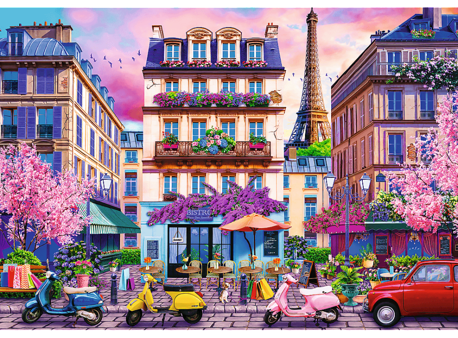 TREFL Puzzle Jaro v Paříži 4000 dílků