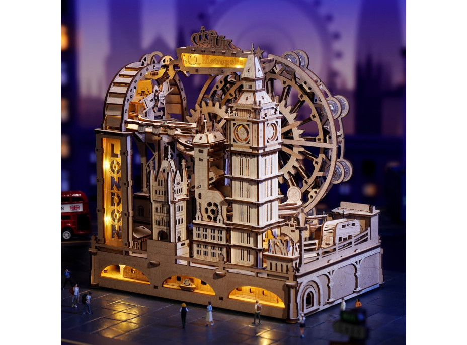 ROBOTIME Rokr 3D dřevěné puzzle Londýn 431 dílků