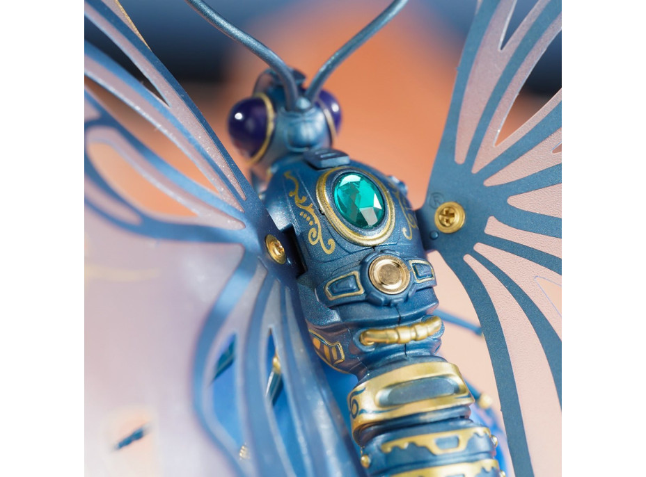 ROBOTIME Rokr 3D puzzle Motýl modrý 79 dílků