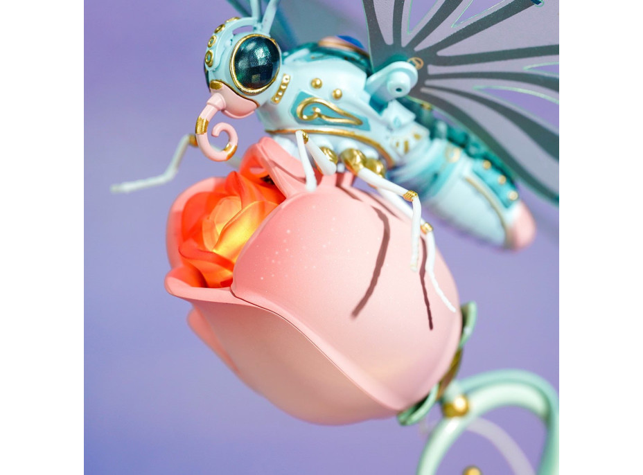 ROBOTIME Rokr 3D puzzle Motýl růžový 79 dílků