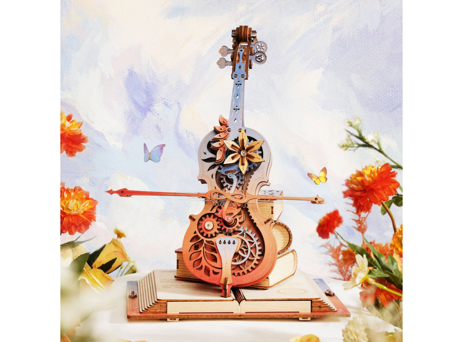 ROBOTIME Rokr 3D dřevěné puzzle Nádherná symfonie 199 dílků