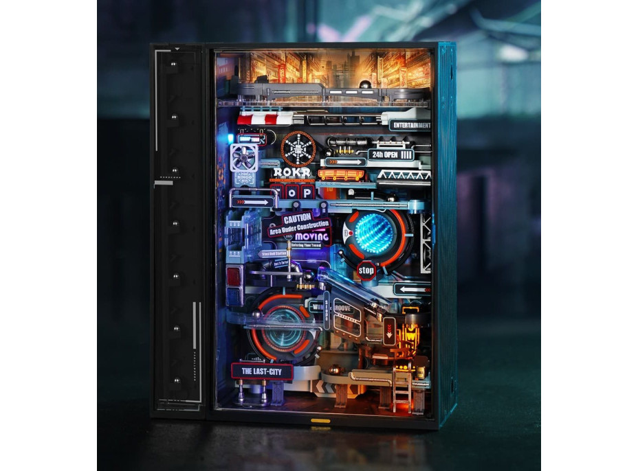 ROBOTIME Rokr 3D puzzle s dráhou: Poslední město 130 dílků