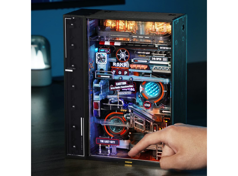 ROBOTIME Rokr 3D puzzle s dráhou: Poslední město 130 dílků