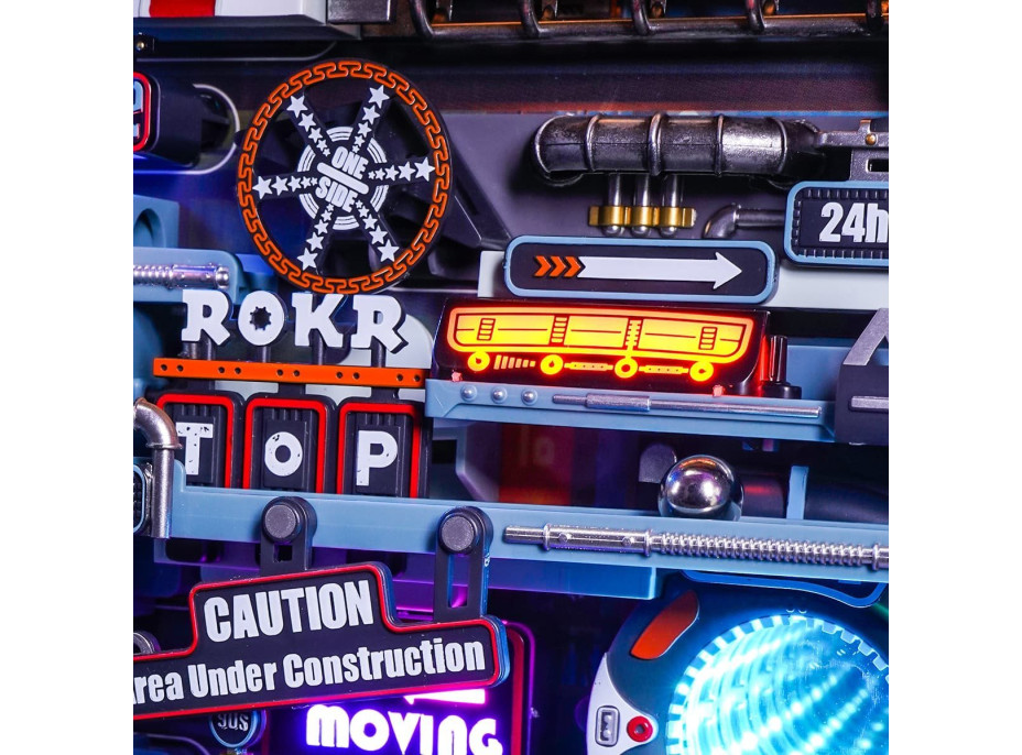 ROBOTIME Rokr 3D puzzle s dráhou: Poslední město 130 dílků