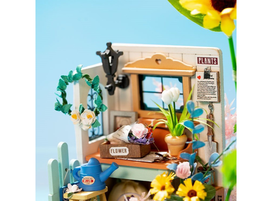 ROBOTIME Rolife DIY House: Zahrádka snů na terase 72 dílků