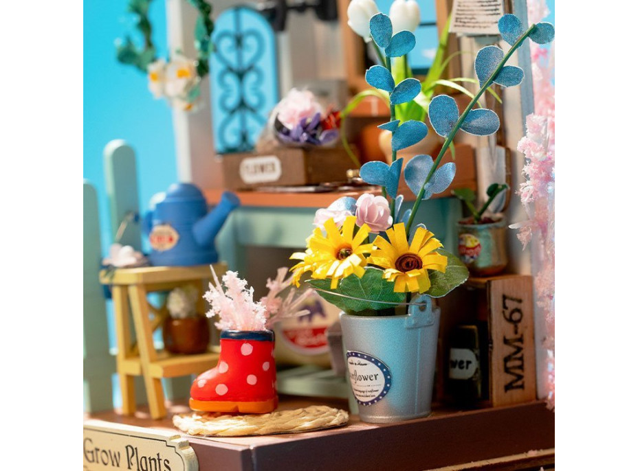 ROBOTIME Rolife DIY House: Zahrádka snů na terase 72 dílků