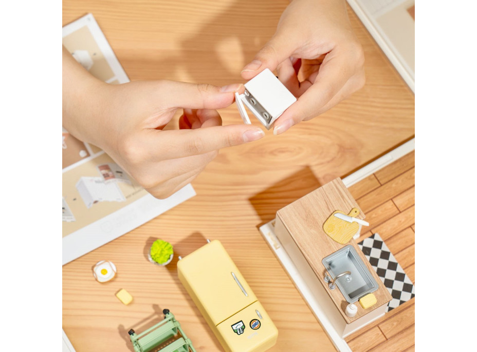 ROBOTIME Rolife DIY House: Kuchyň s LED osvětlením 152 dílků