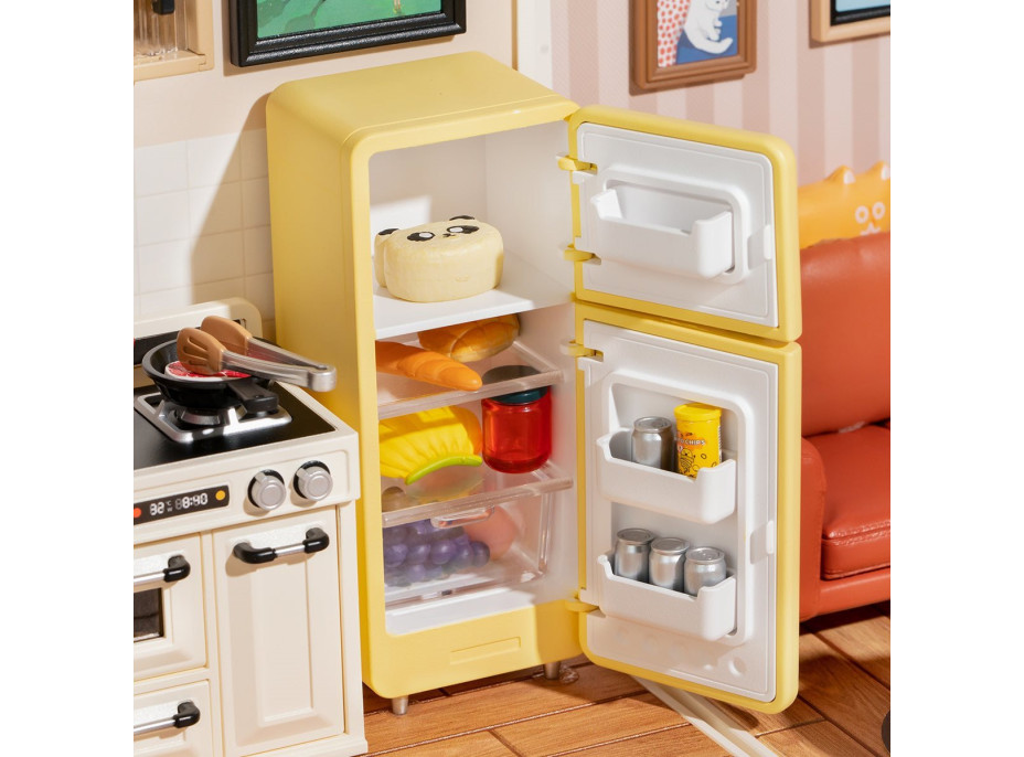 ROBOTIME Rolife DIY House: Kuchyň s LED osvětlením 152 dílků