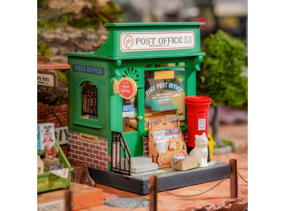 ROBOTIME Rolife DIY House: Pošta 54 dílků