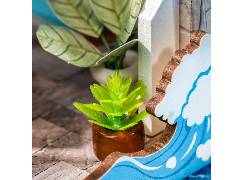 ROBOTIME Rolife DIY House: Restaurace Sea Holiday 68 dílků