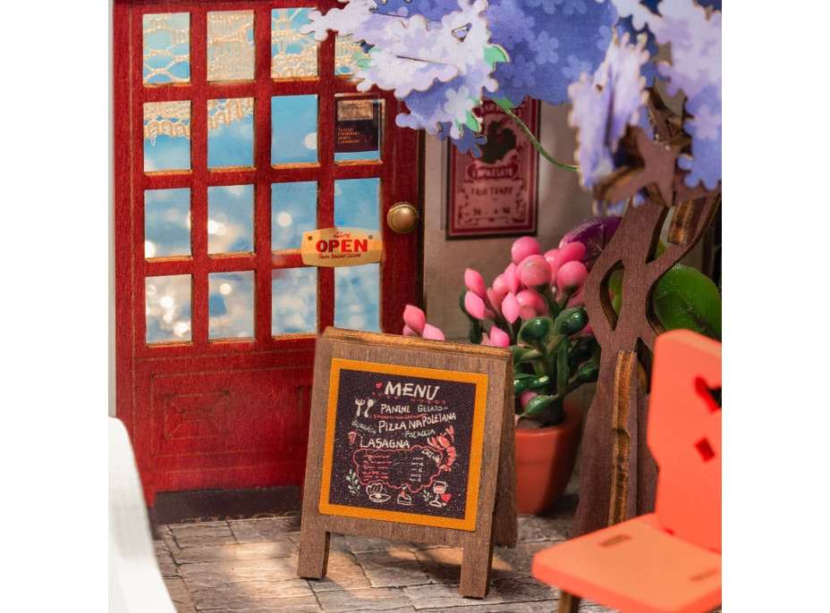 ROBOTIME Rolife DIY House: Restaurace Sea Holiday 68 dílků