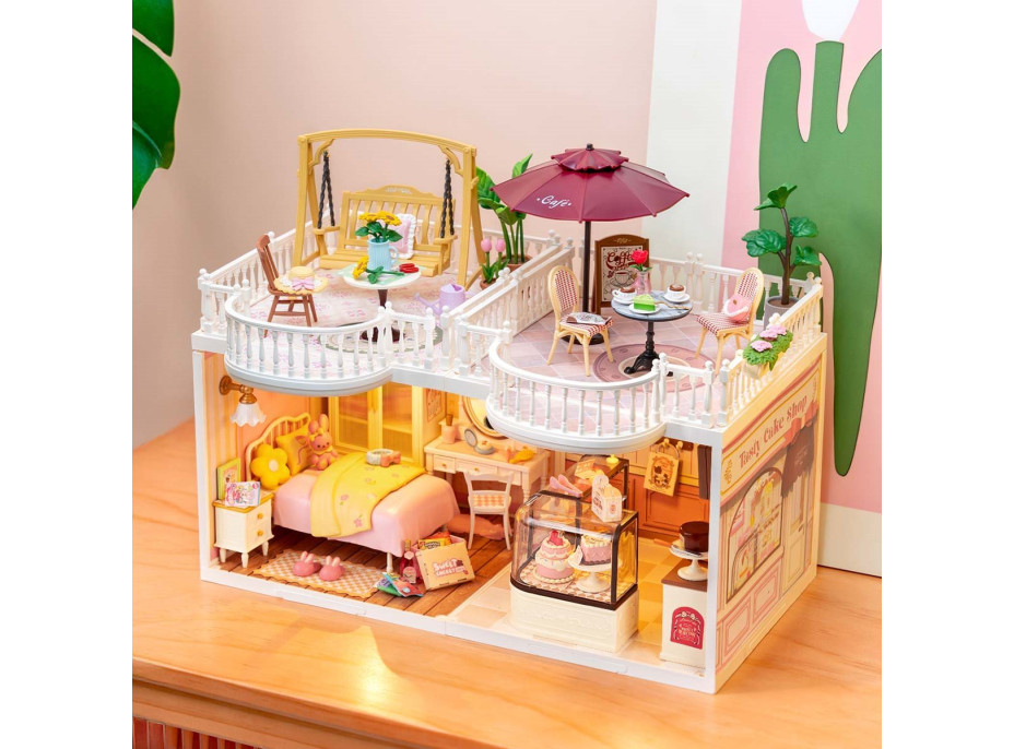 ROBOTIME Rolife DIY House: Terasa Chic Café 76 dílků