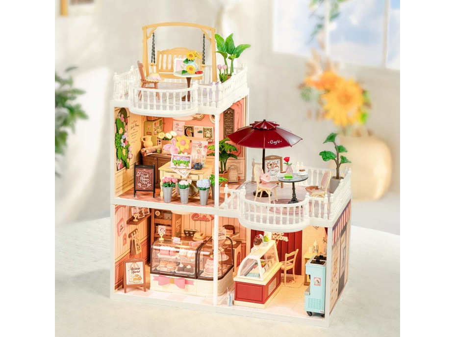 ROBOTIME Rolife DIY House: Terasa Chic Café 76 dílků