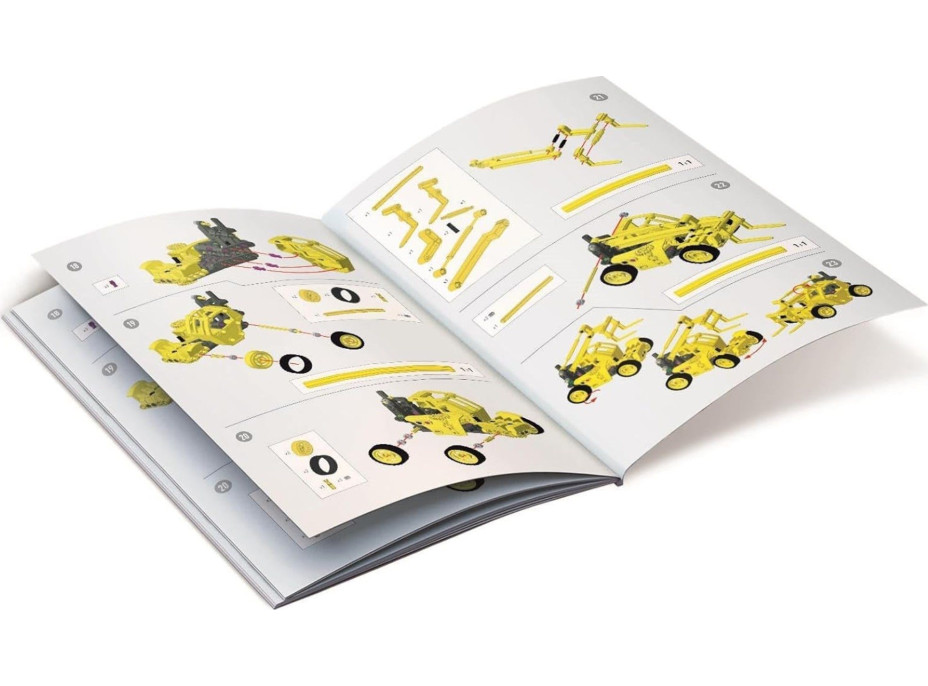 CLEMENTONI Science&Play Mechanická laboratoř Vysokozdvižný vozík