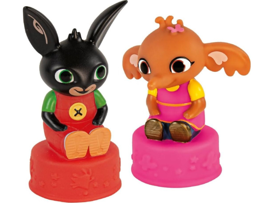 CLEMENTONI Soft Clemmy Vkládací senzorický autobus Bing s 8 kostkami