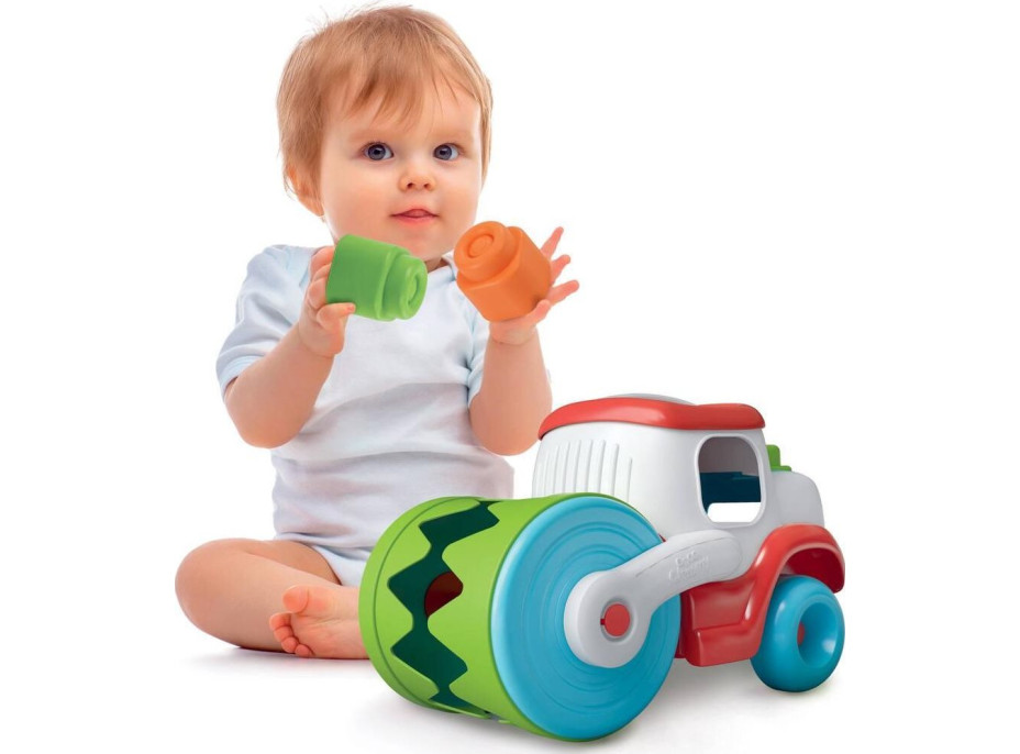 CLEMENTONI Soft Clemmy Vkládací senzorický nakladač s kostkami