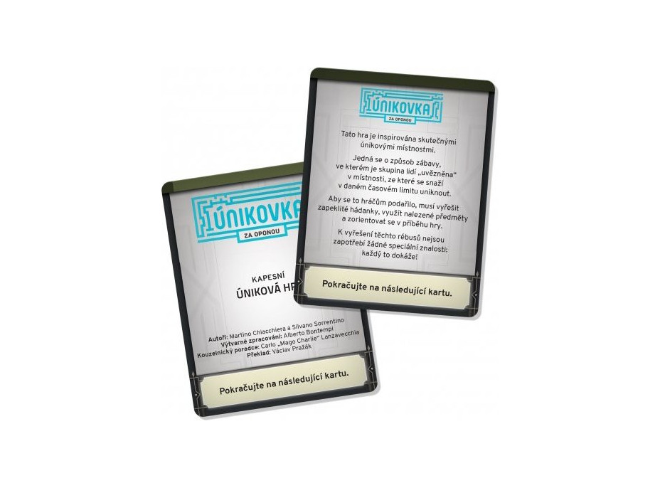 ALBI Únikovka: Za oponou