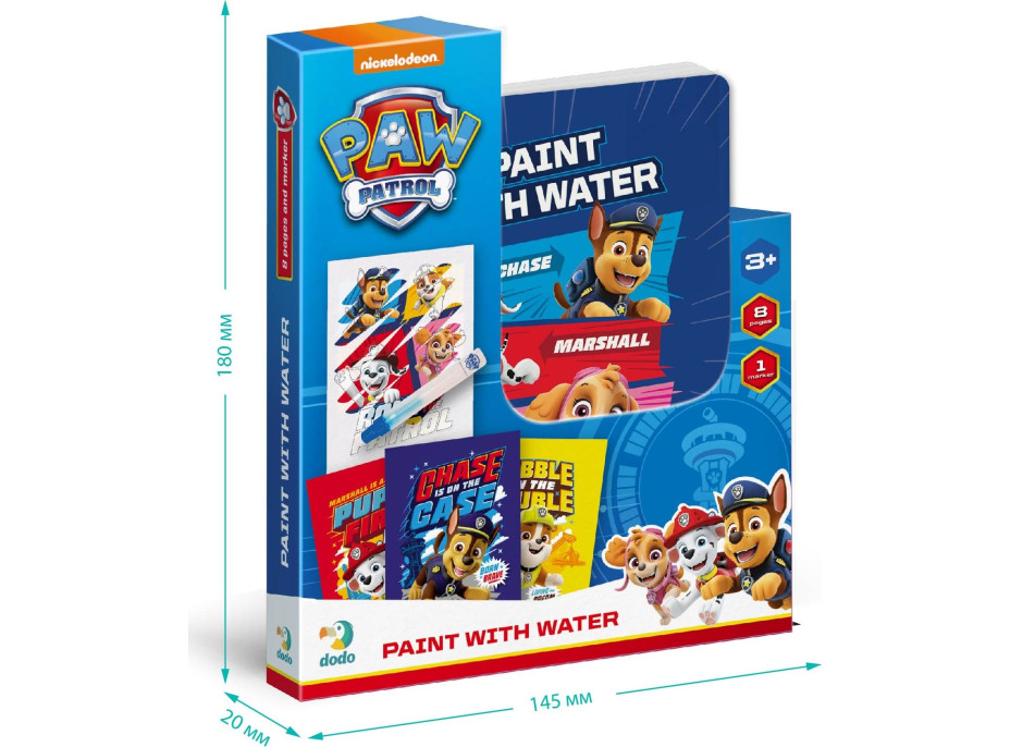 DODO Vodní malování Tlapková patrola