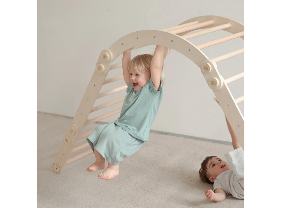 BusyKids Velká skládací lezecká sestava nelakovaná