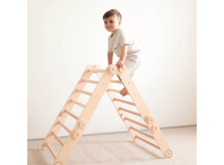 BusyKids Velká skládací lezecká sestava nelakovaná