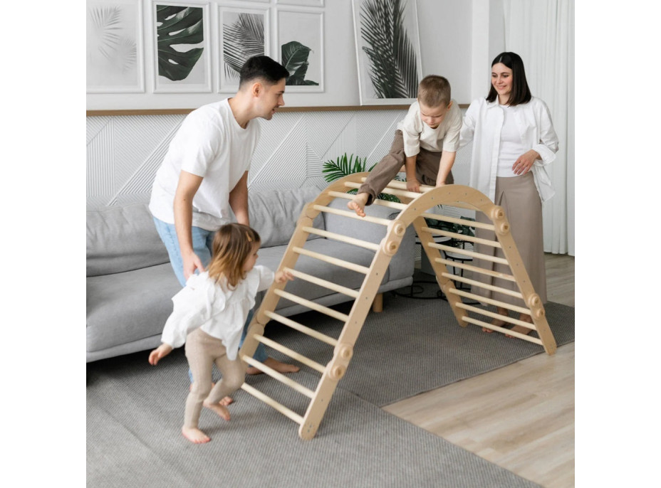 BusyKids Velká skládací lezecká sestava nelakovaná