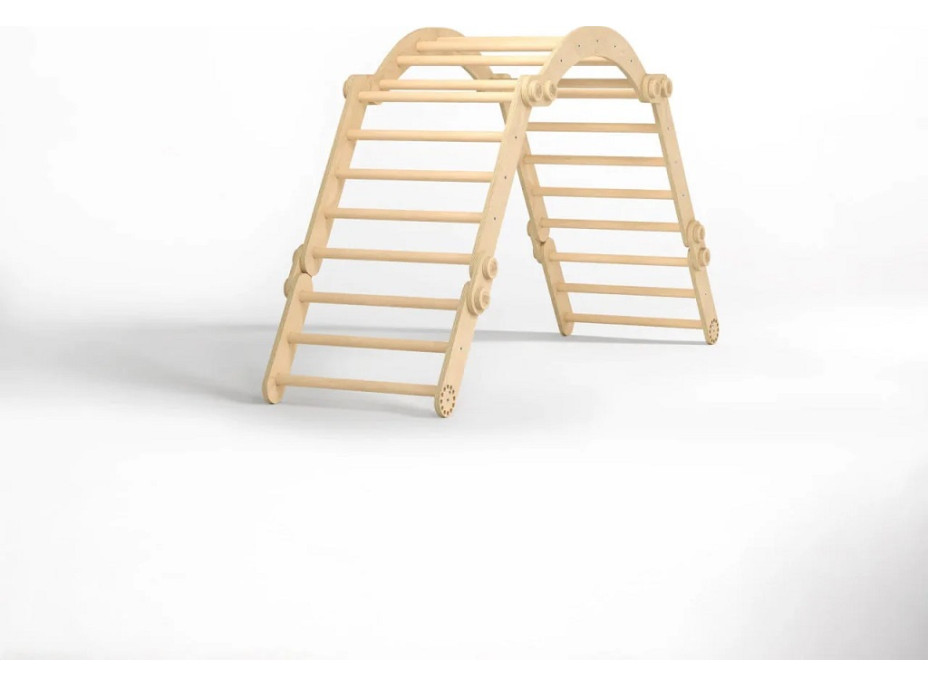 BusyKids Velká skládací lezecká sestava nelakovaná