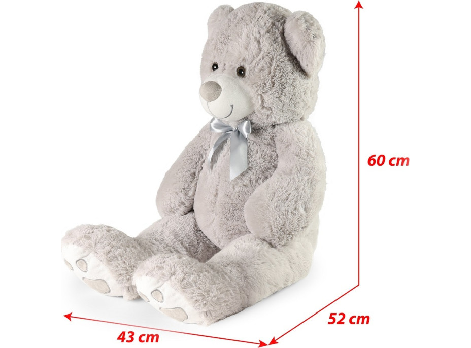 Rappa Velký plyšový medvěd Bady s visačkou 100 cm
