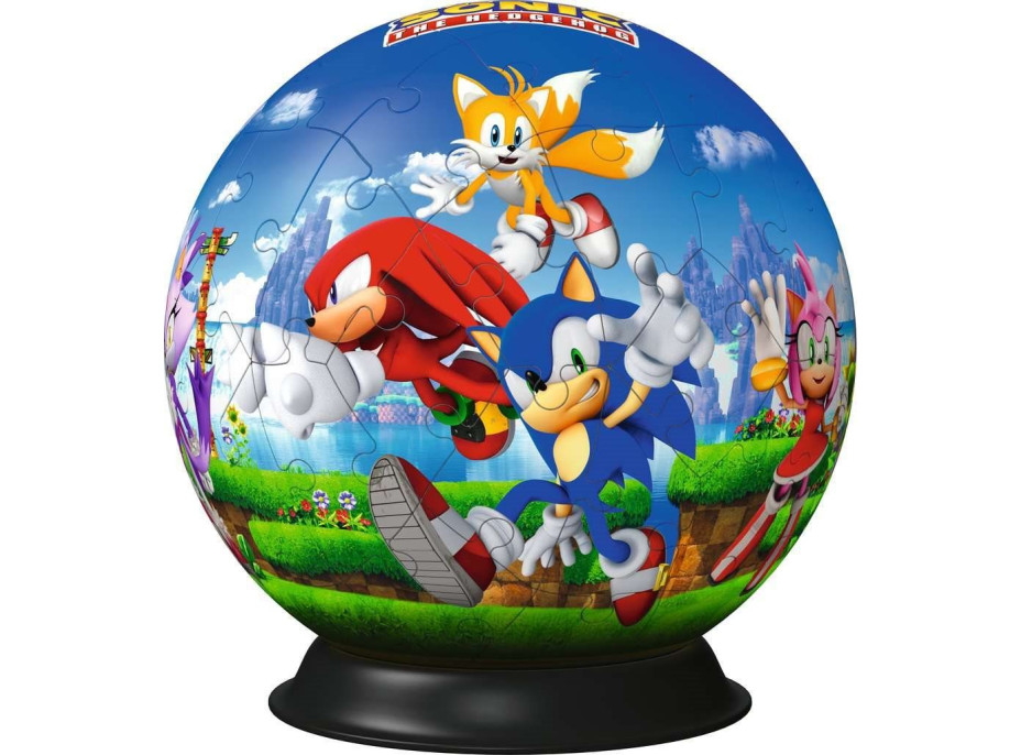 RAVENSBURGER 3D Puzzleball Sonic 72 dílků