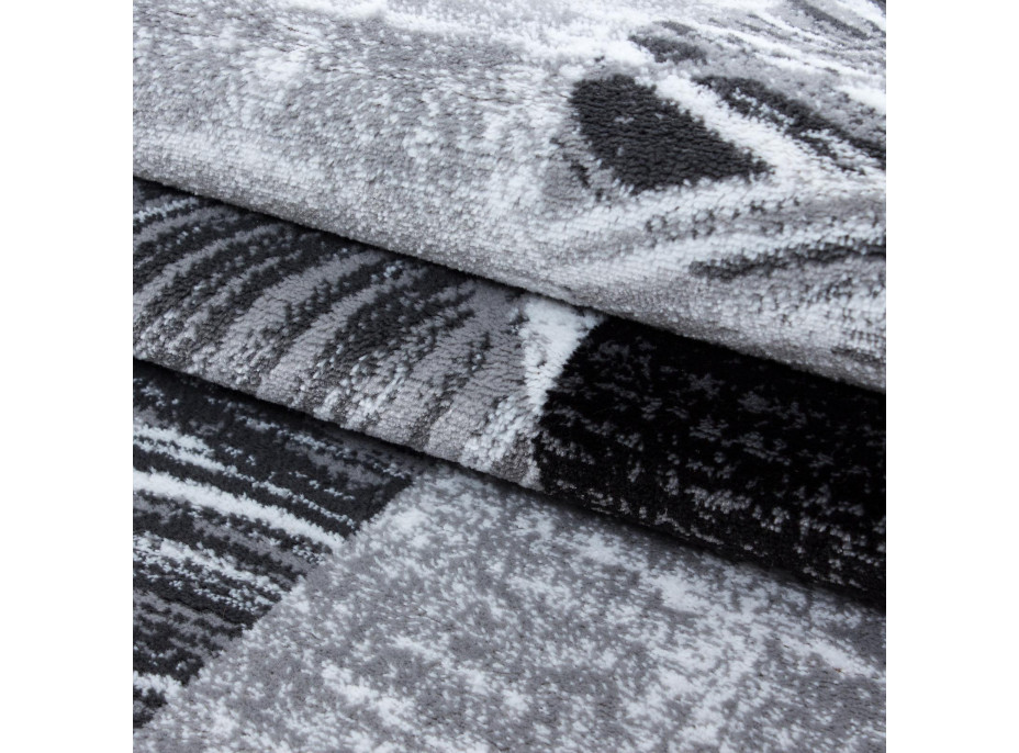 Kusový koberec Parma 9220 black, 120x170 cm