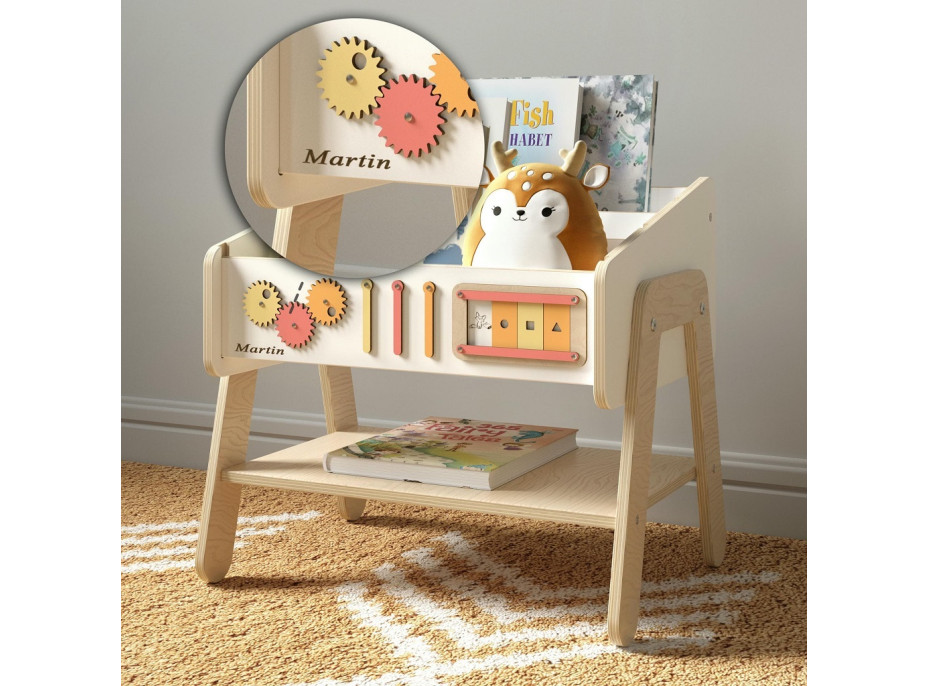 BusyKids Police na knihy/sedátko LILU