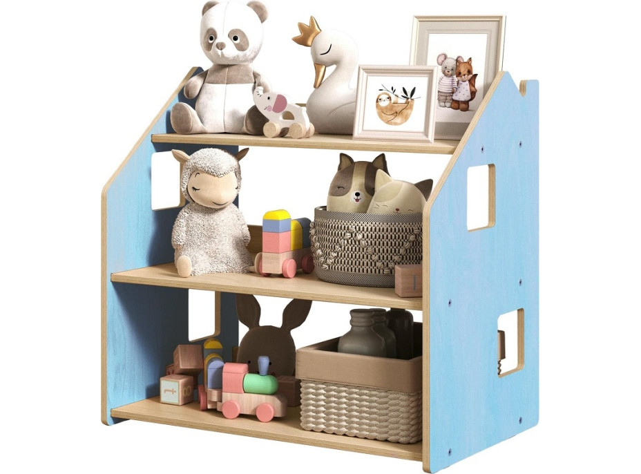 BusyKids Police na hračky modrá