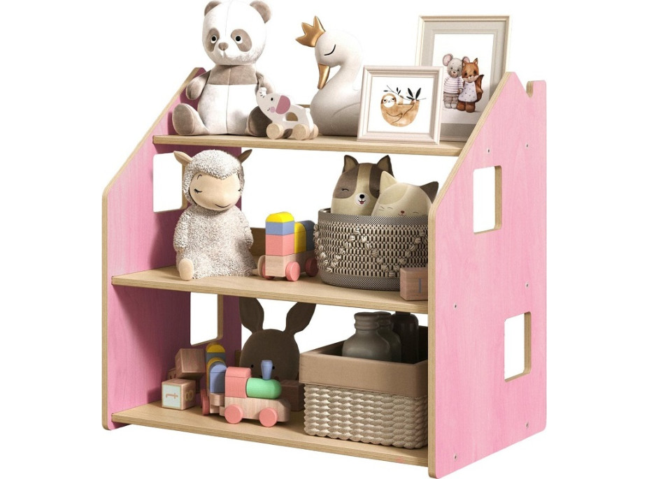 BusyKids Police na hračky růžová