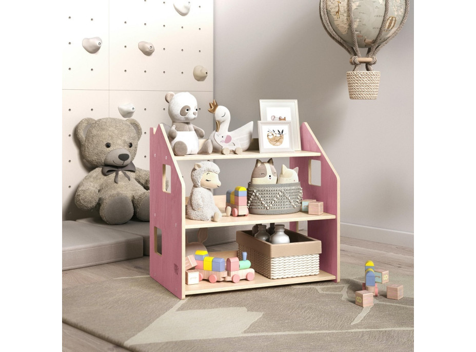 BusyKids Police na hračky růžová