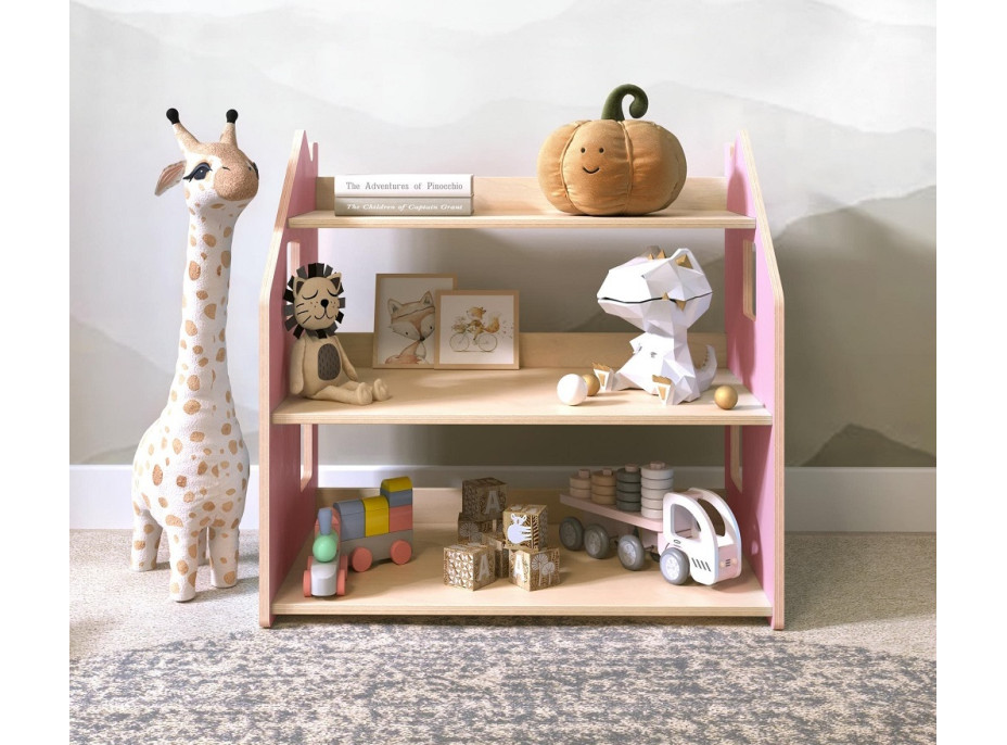 BusyKids Police na hračky růžová