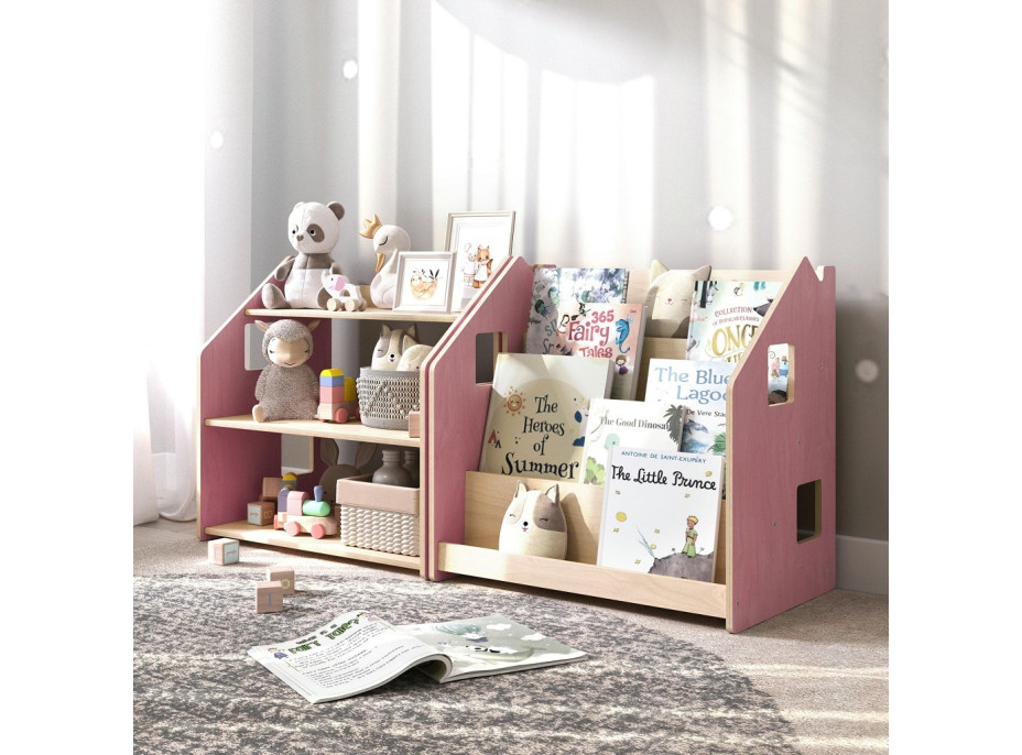 BusyKids Police na hračky růžová