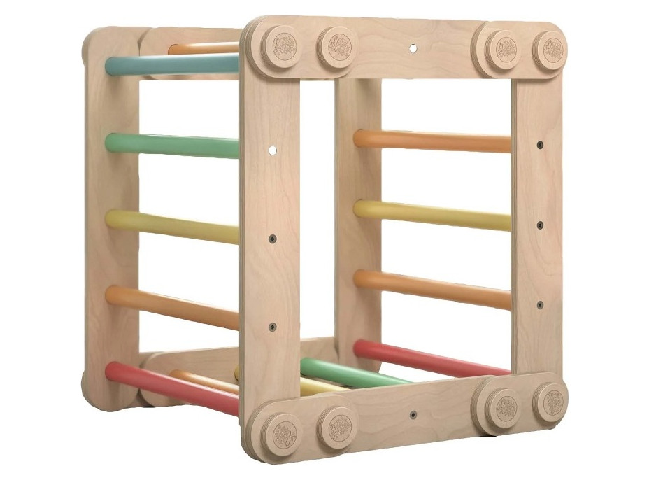 BusyKids Malá skládací lezecká sestava duhová