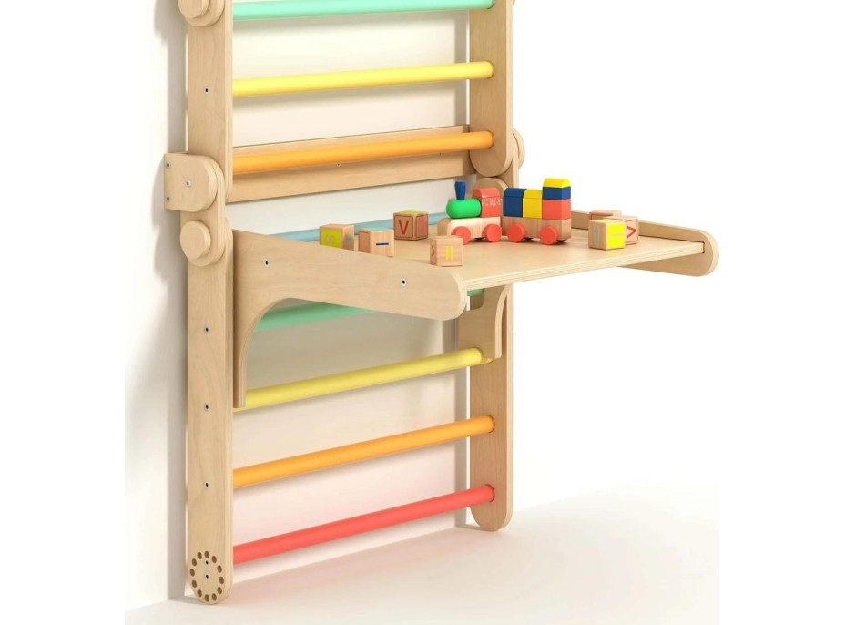 BusyKids Dřevěná odnímatelná deska pro žebřiny