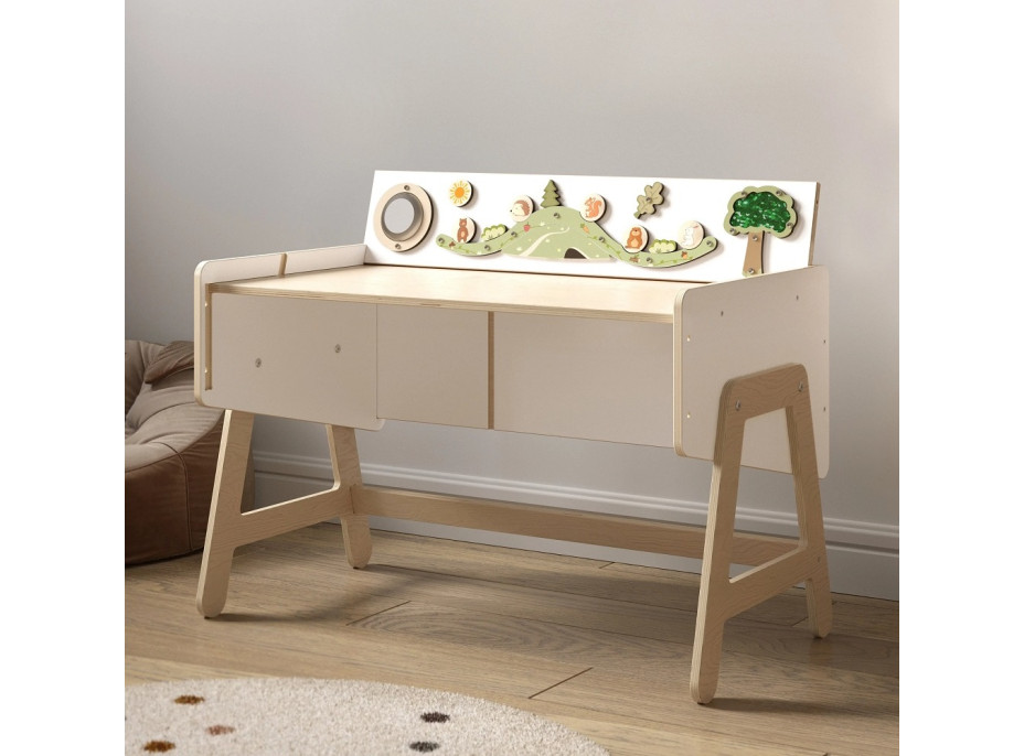 BusyKids Police na hračky/stůl LILU