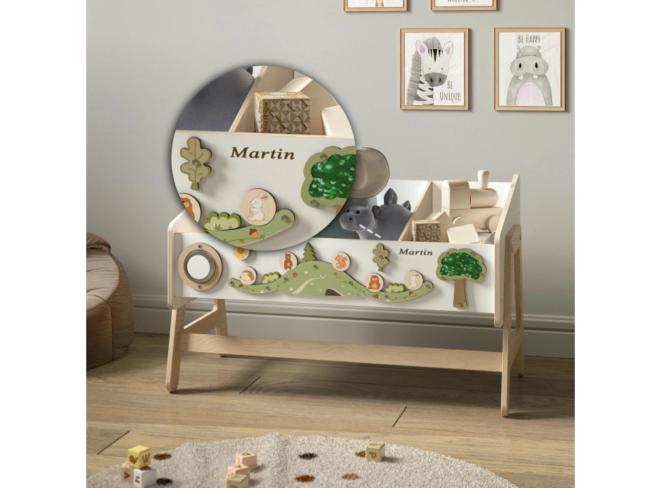 BusyKids Police na hračky/stůl LILU