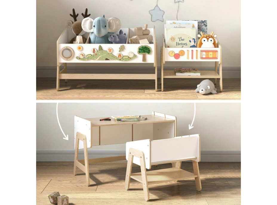 BusyKids Police na hračky/stůl LILU