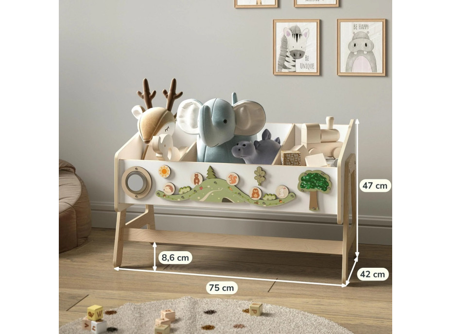 BusyKids Police na hračky/stůl LILU