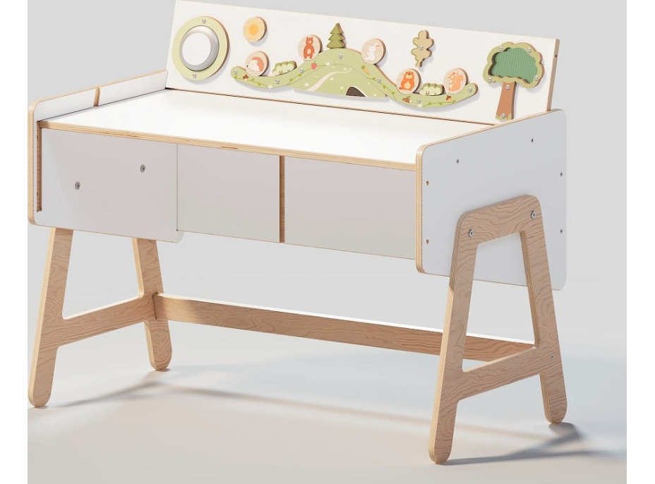 BusyKids Police na hračky/stůl LILU