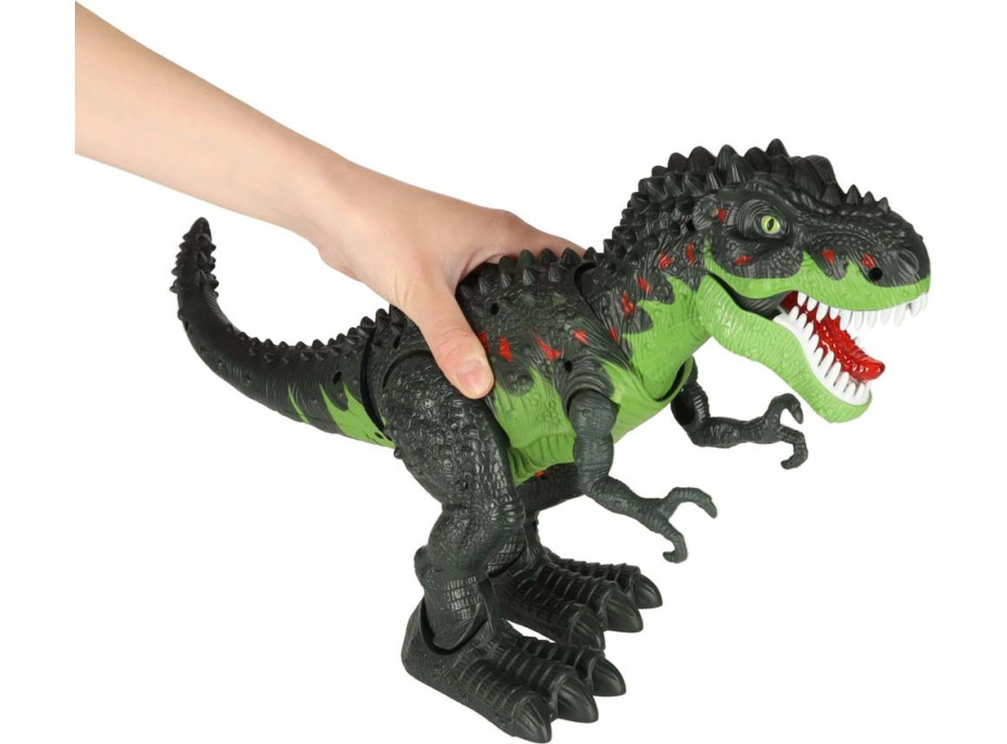 Chodící dinousaur T-REX se zvukem