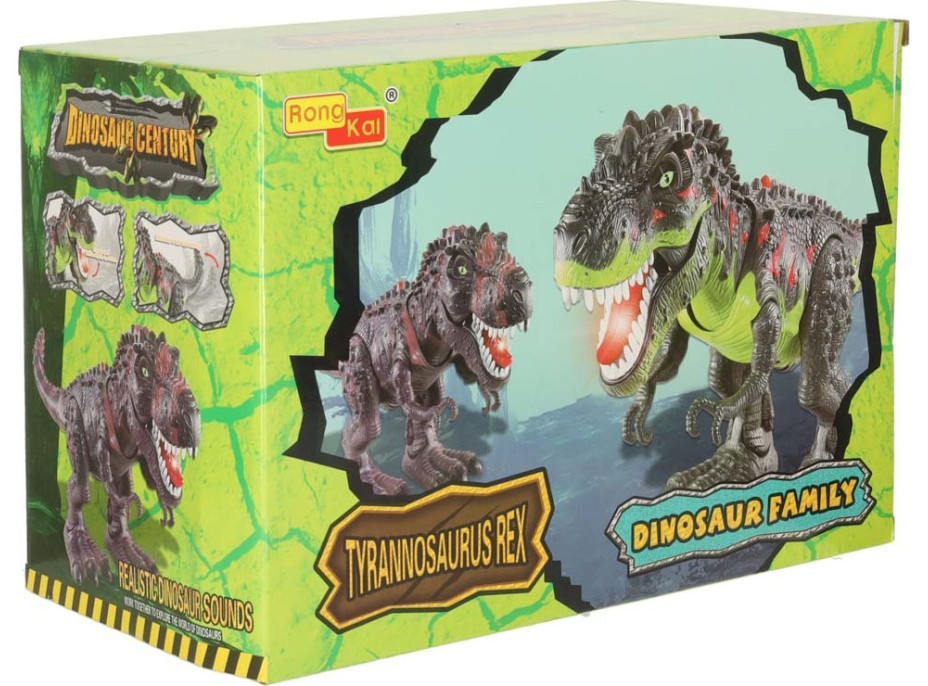 Chodící dinousaur T-REX se zvukem